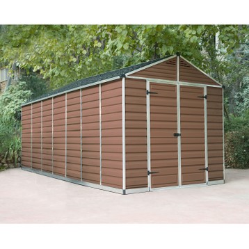 abri de jardin metal toit plat