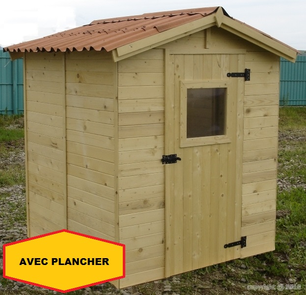 abris de jardin bois avec plancher pas cher