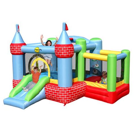 aire de jeu gonflable avec balles