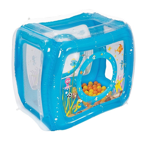 aire de jeu gonflable avec balles