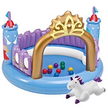 aire de jeu gonflable avec balles