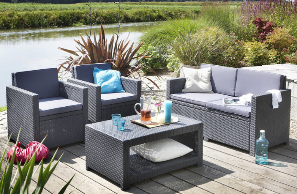 allibert jardin coussin - Agencement de jardin aux meilleurs prix