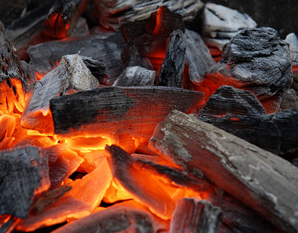 allume charbon de bois