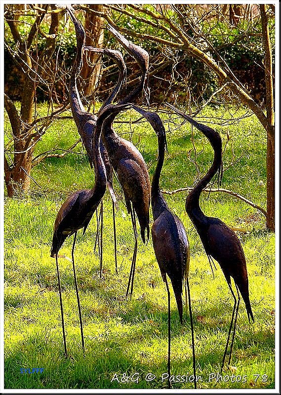 animaux decoration de jardin pas cher