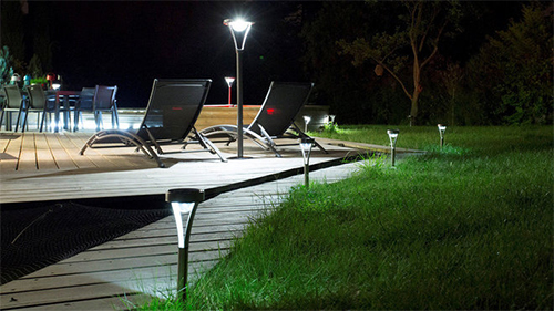 appliques solaires jardin