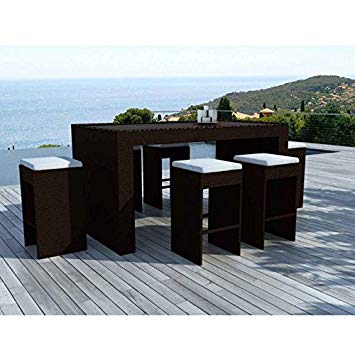 bar de jardin en resine