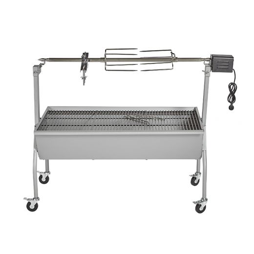 barbecue avec tournebroche