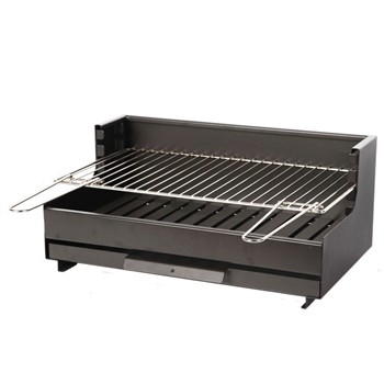 barbecue charbon bois poser