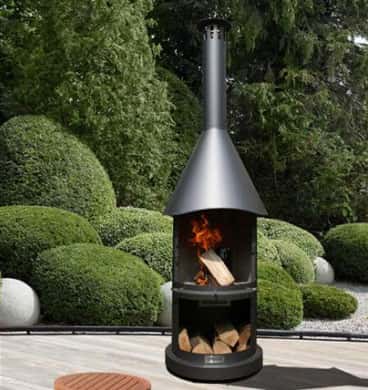 barbecue cheminee exterieure inox