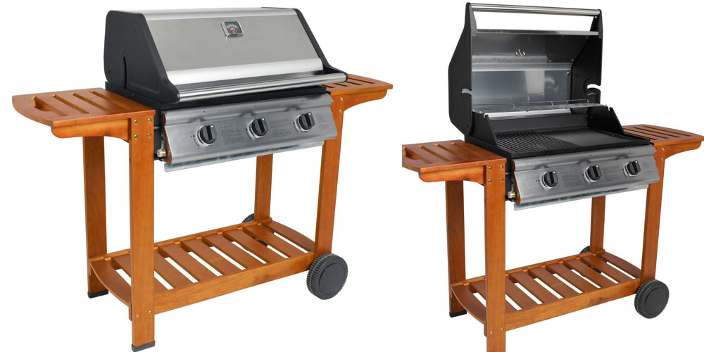 barbecue et plancha au gaz