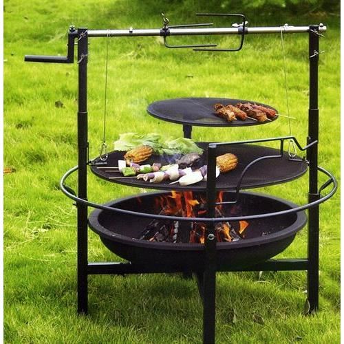 barbecue rotissoire charbon