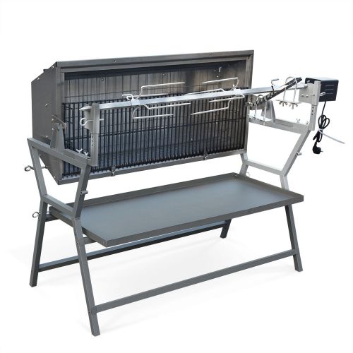 barbecue rotissoire charbon