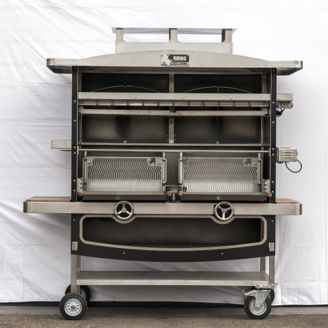 barbecue rotissoire charbon