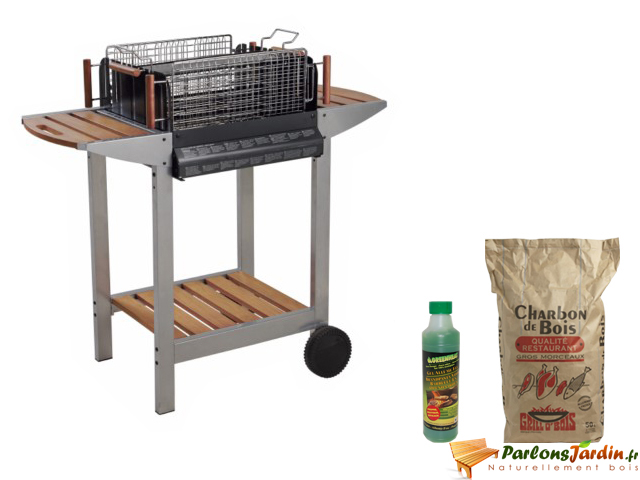 barbecue sunny a charbon de bois
