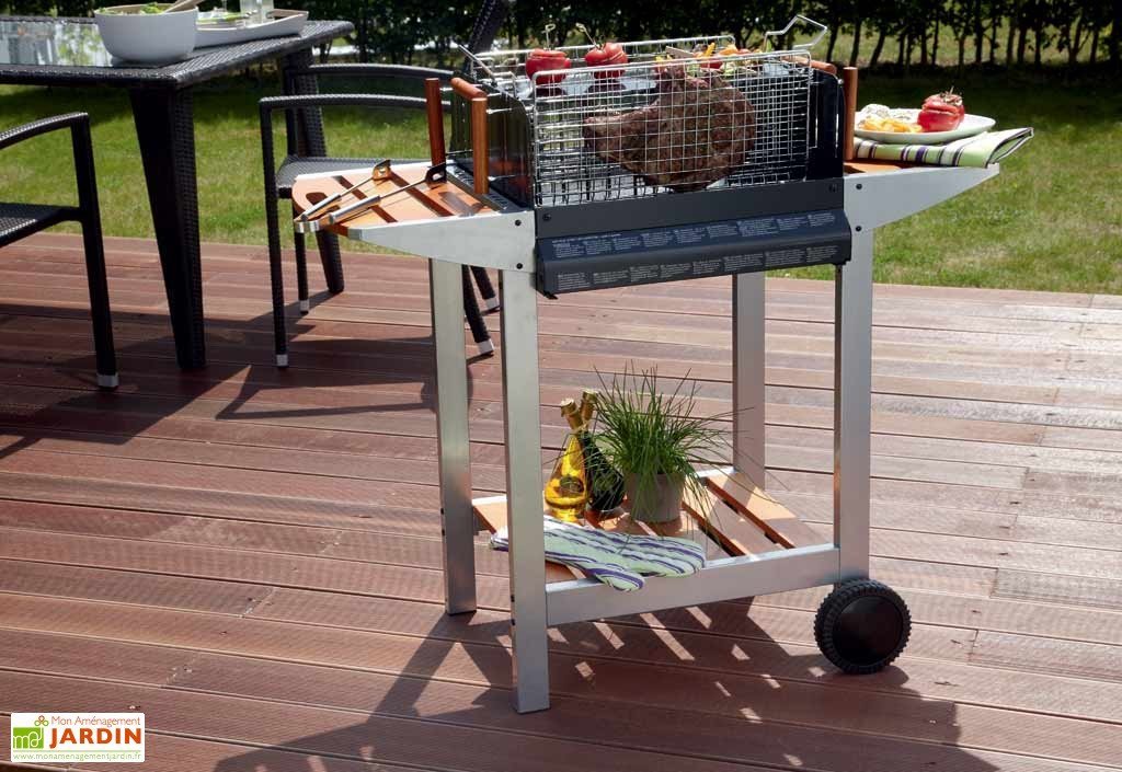 barbecue sunny a charbon de bois