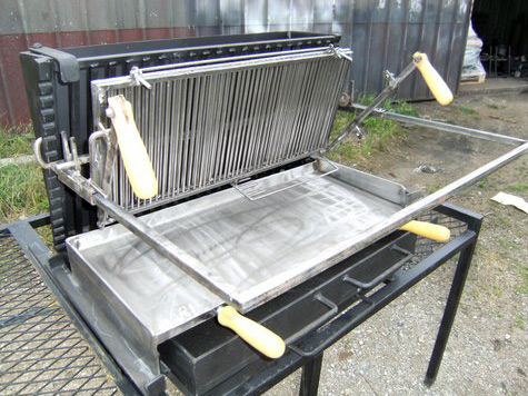 bbq cuisson verticale