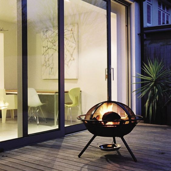 brasero d'interieur