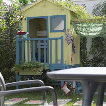 cabane en bois enfants