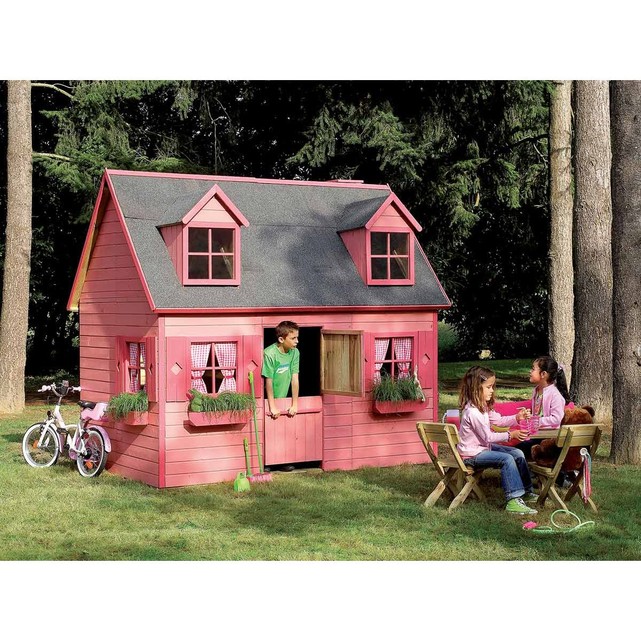 cabane en bois enfants