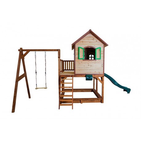 cabane et balancoire