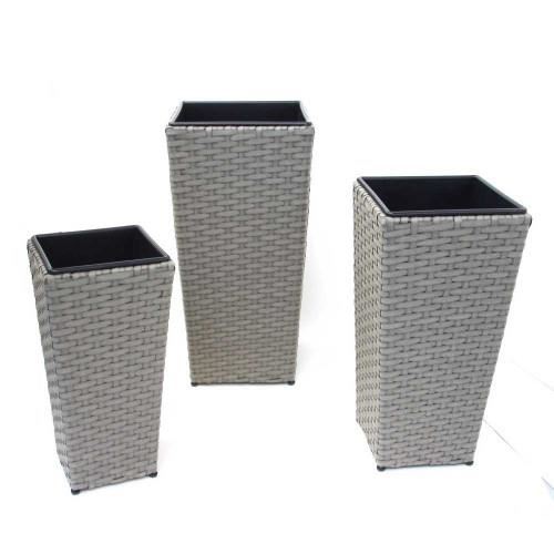 cache pot en resine