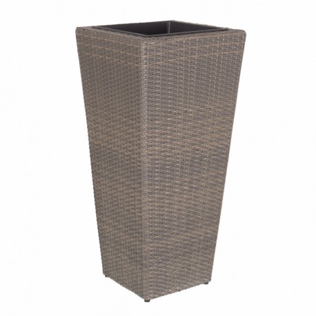 cache pot en resine