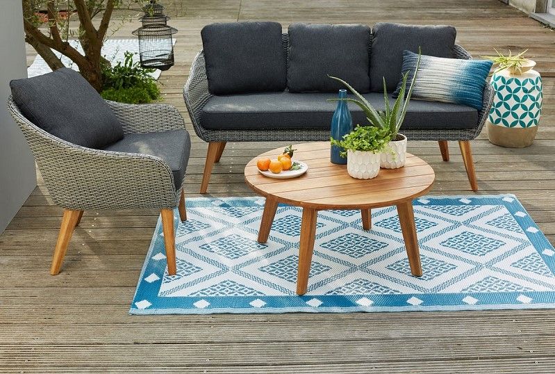 canape exterieur 3 places