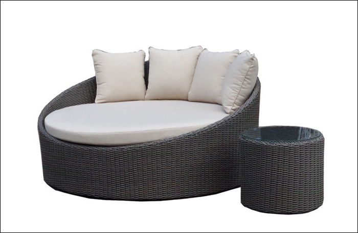canape rond exterieur