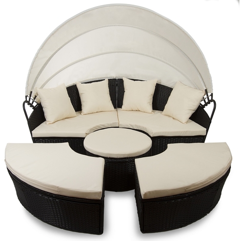 canape rond exterieur