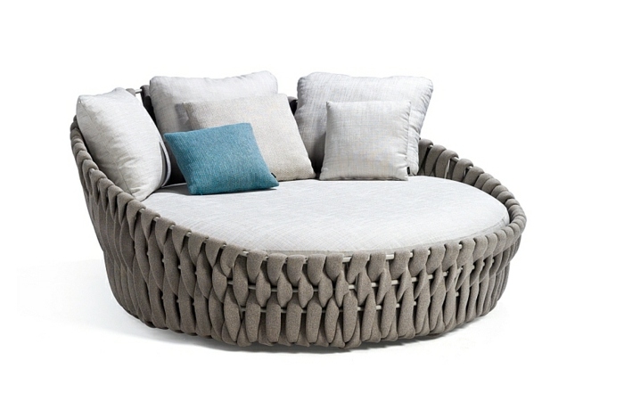 canape rond exterieur