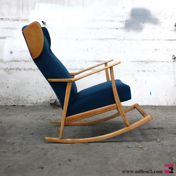 chaise a bascule vintage