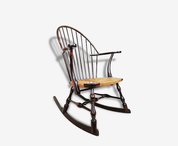 chaise a bascule vintage