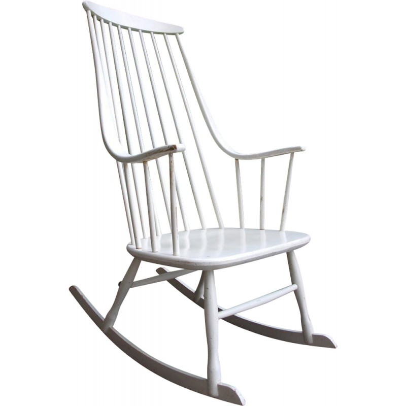 chaise a bascule vintage