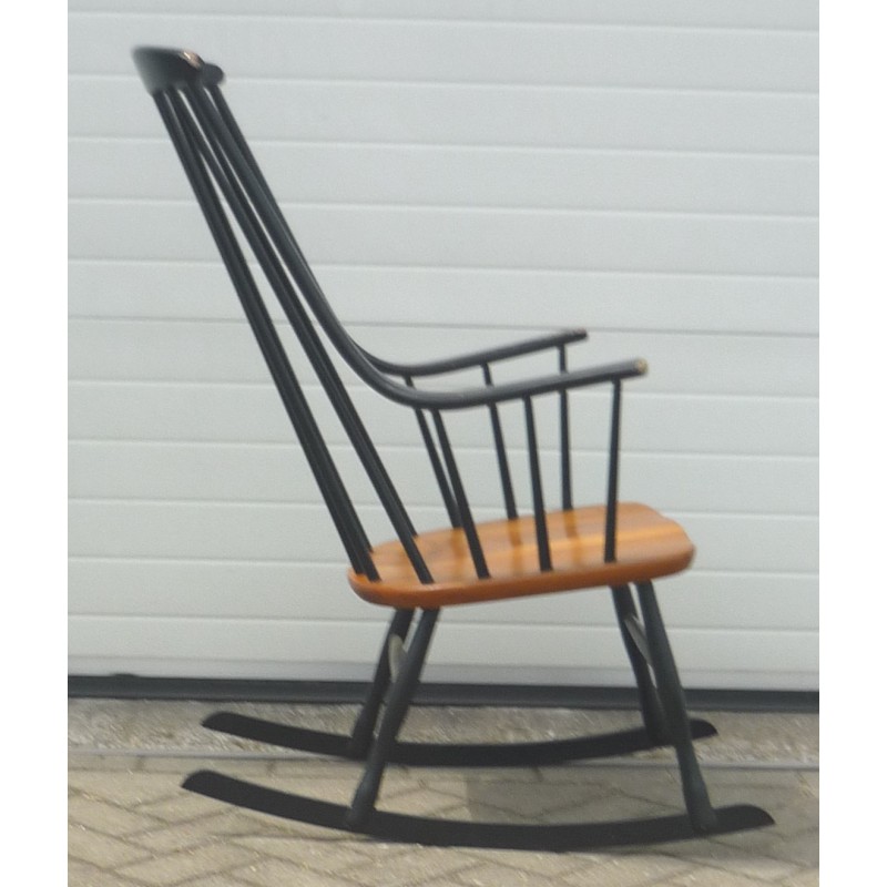chaise a bascule vintage