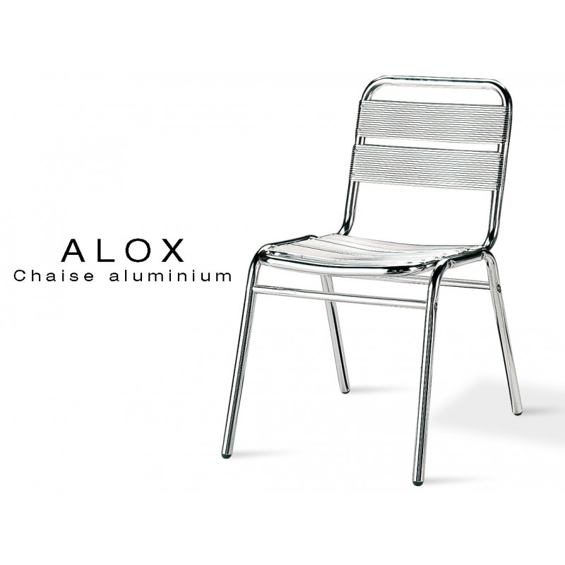 chaise alu