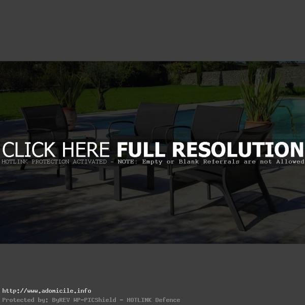 chaise salon jardin bois