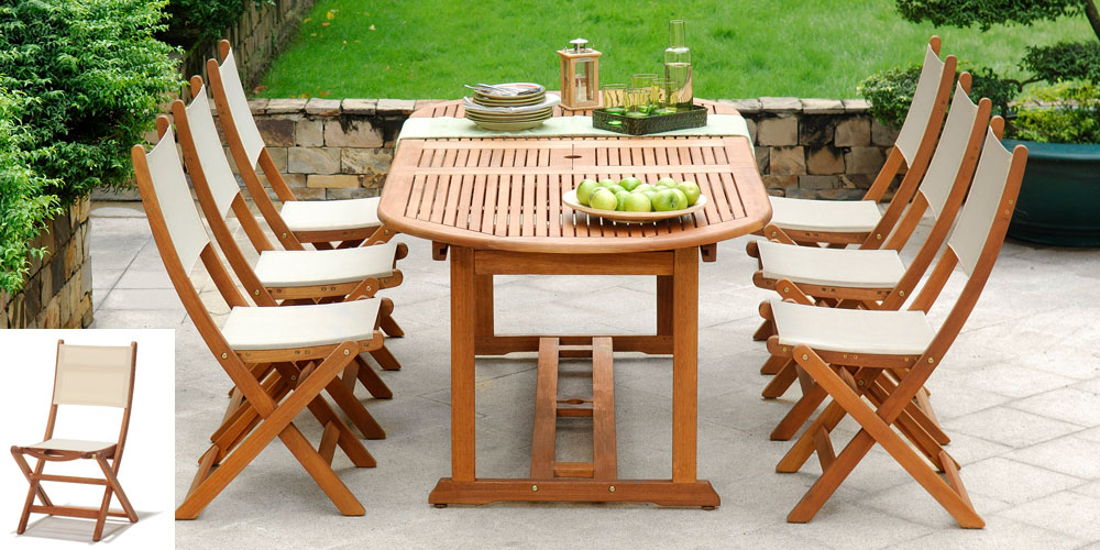 chaise salon jardin bois