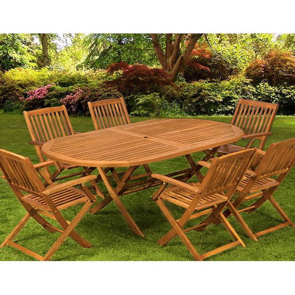 chaise salon jardin bois