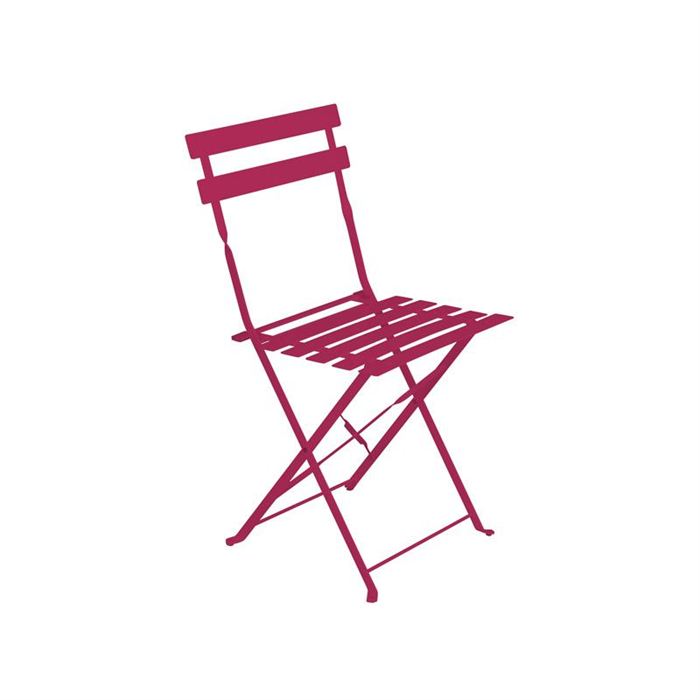 chaises de jardin metalliques