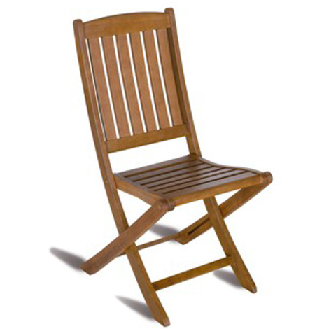 chaises jardin bois exotique