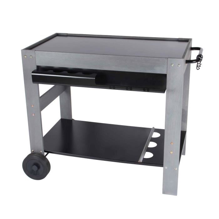 chariot desserte plancha