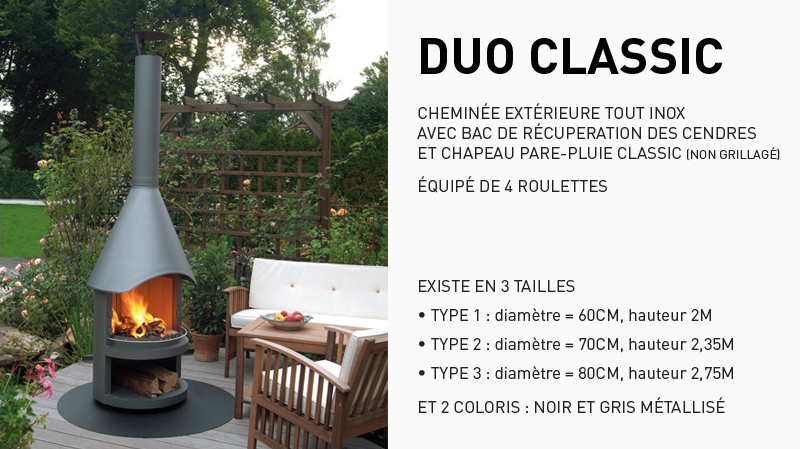 cheminee barbecue exterieur inox