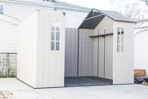 comment isoler un abri de jardin en metal