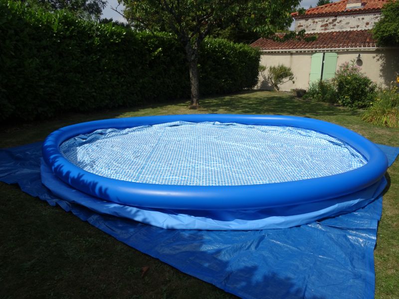 comment poser une piscine autoportante