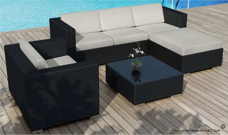 coussin pour salon de jardin en resine - Agencement de jardin aux