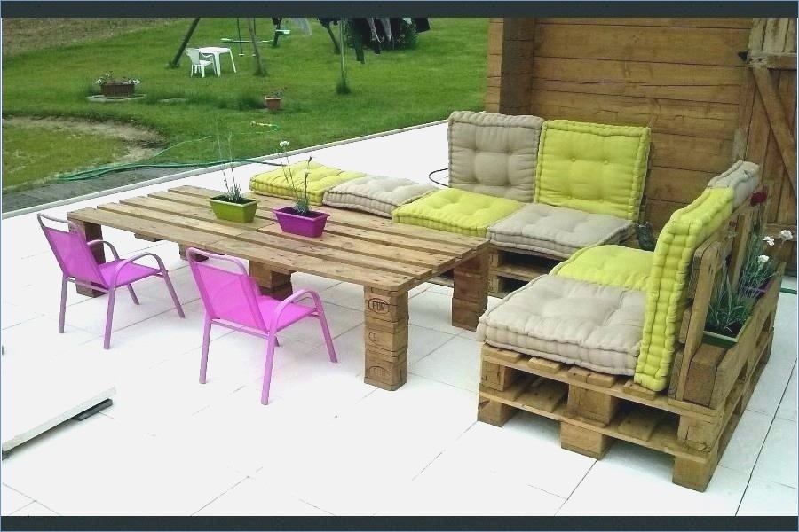 coussin pour salon en palette - Agencement de jardin aux meilleurs prix