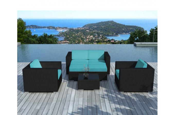 coussin salon de jardin resine tressee - Agencement de jardin aux