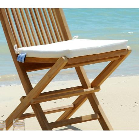 coussins pour salon de jardin en teck