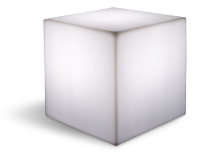 cube lumineux table