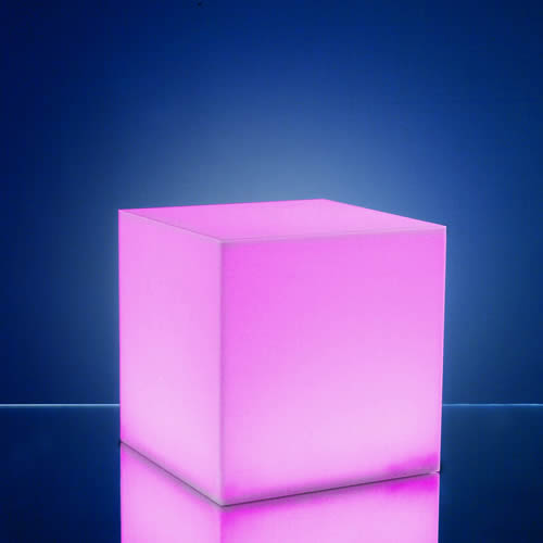 cube lumineux table